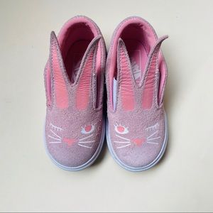 VANS Pink Bunny Ear Sneakers